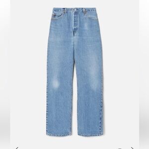 Re/Done Light Blue High Rise Women's Jeans